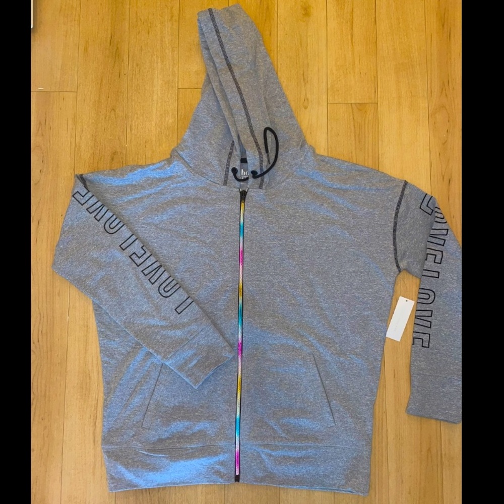 Gray hoodie